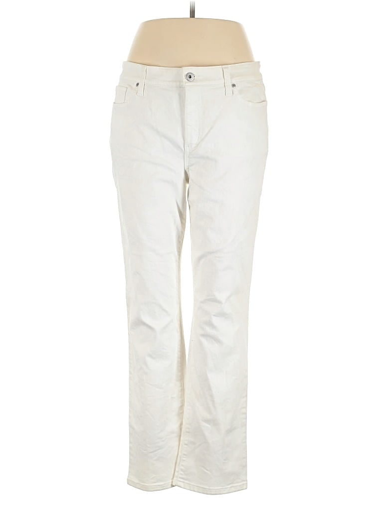 Pre-owned St. John's Bay Jeans In White