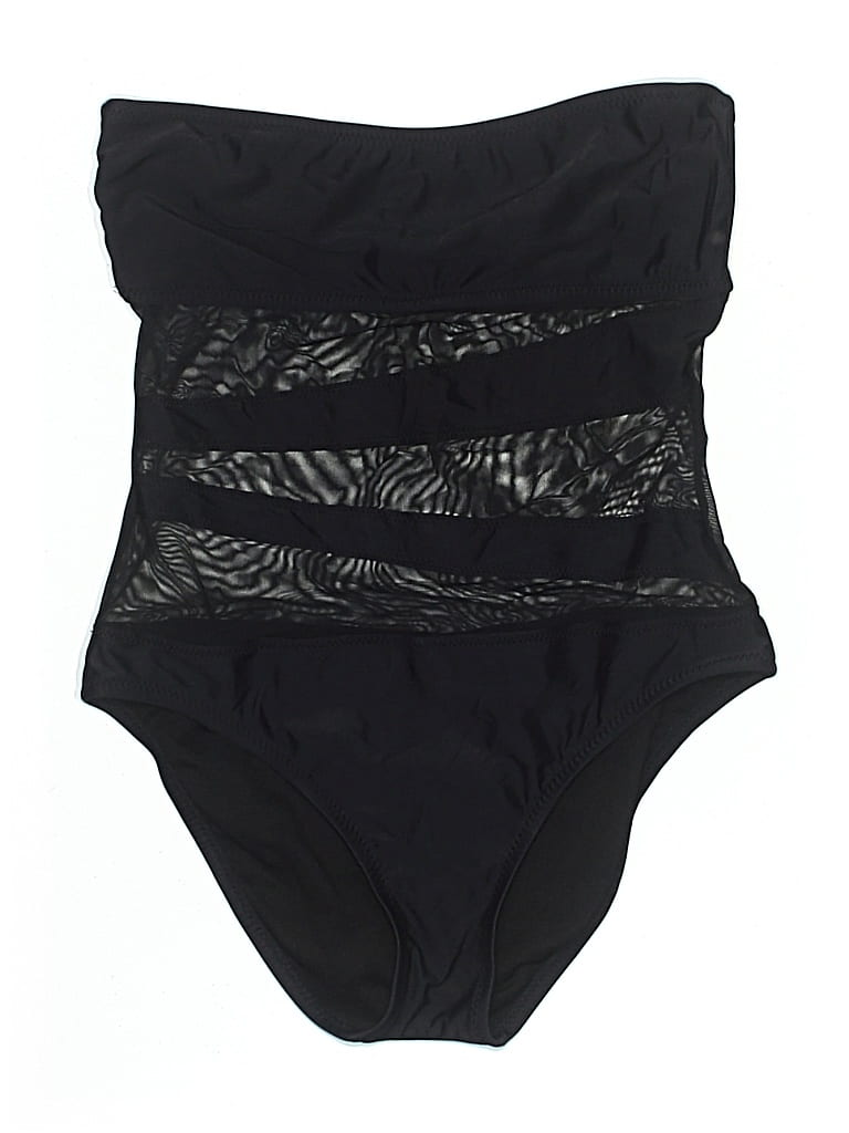 Pre-owned Mossimo Bodysuit In Black