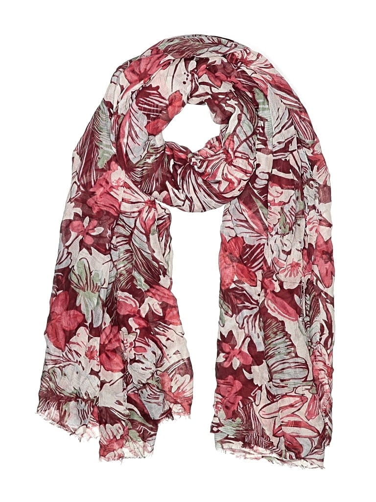 Pre-owned Unbranded Scarf In Red