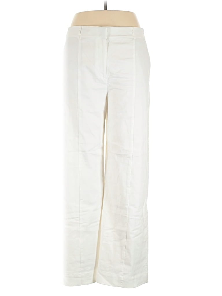 Pre-owned Ann Taylor Loft Casual Pants In White