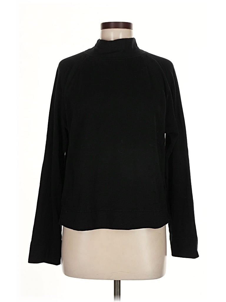 Pre-owned Gap Turtleneck Sweater In Black