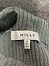 Milly Solid Gray Casual Skirt Size S - photo 3