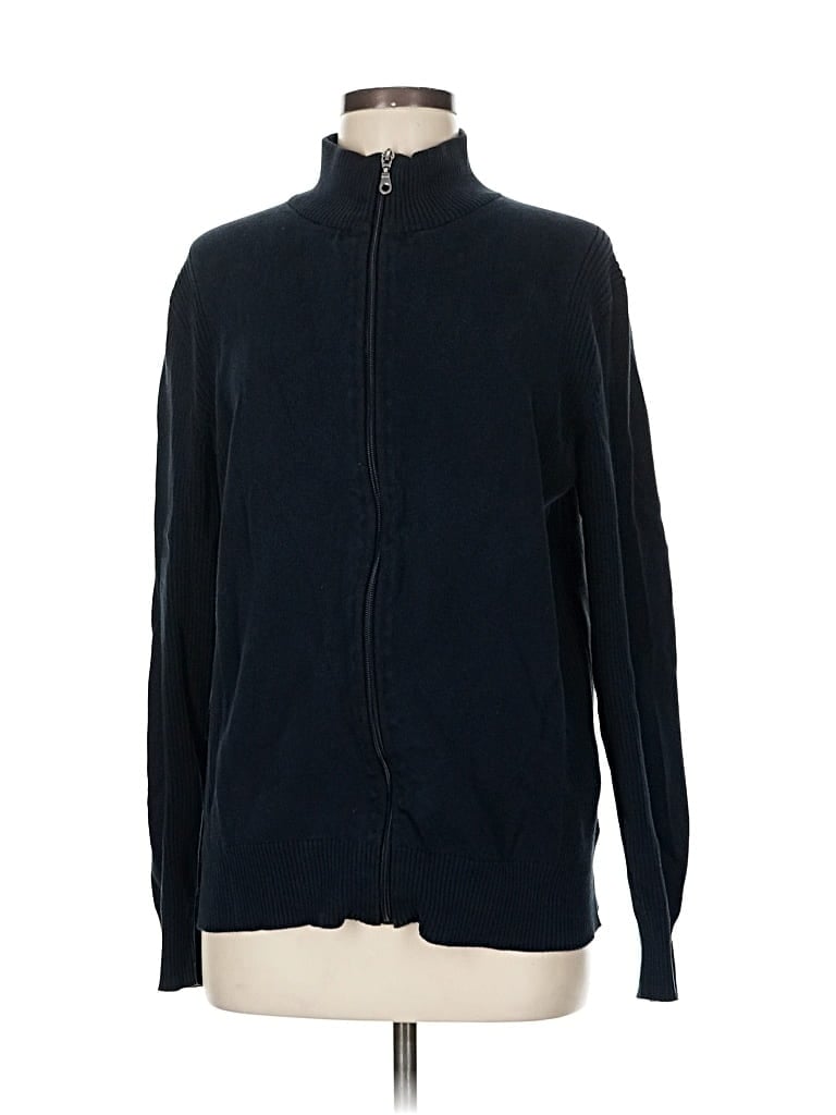 Pre-owned Apt. 9 Cardigan Sweater In Blue