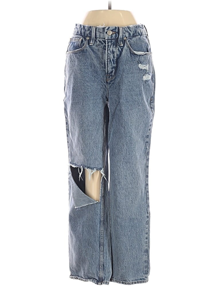 Pre-owned Good American Jeans In Blue