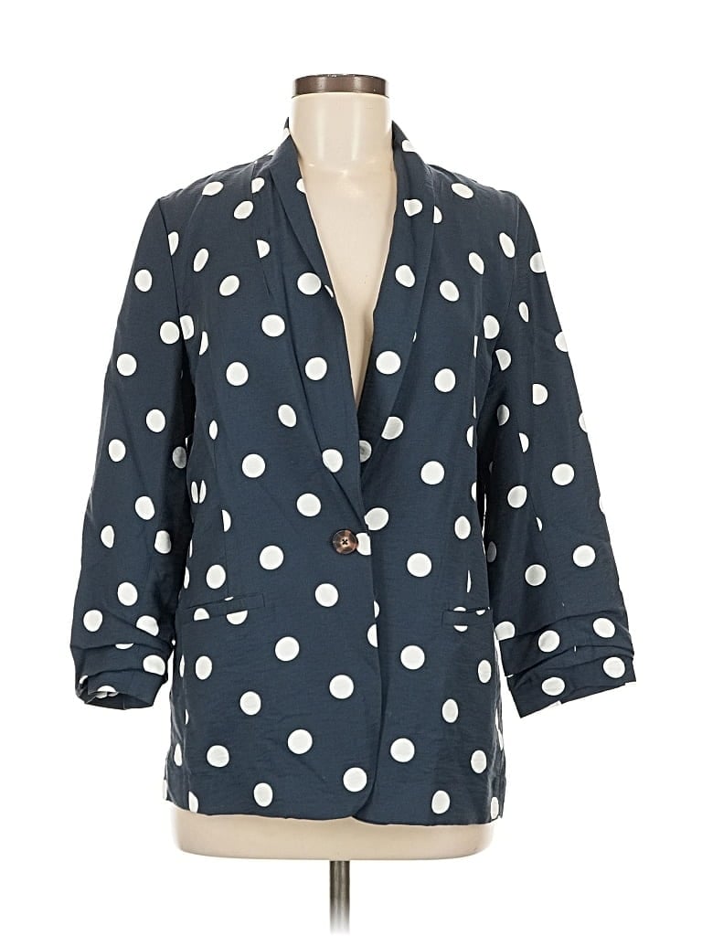 Lc Lauren Conrad Blazer Jacket In Blue