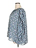 Max Studio 100% Polyester Floral Blue 3/4 Sleeve Blouse Size 3X - photo 5