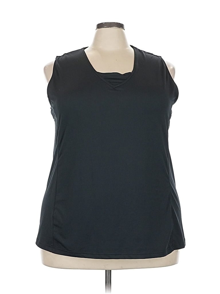 Pre-owned Reebok Sleeveless T-shirt In Black