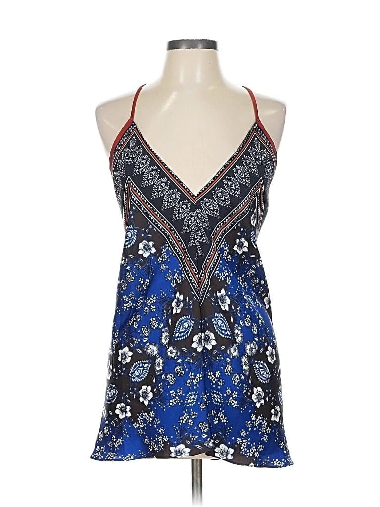 Pre-owned Fab'rik Sleeveless Blouse In Blue