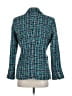 Rachel Zoe Tweed Teal Blue Blazer Size S - photo 2