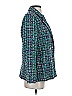 Rachel Zoe Tweed Teal Blue Blazer Size S - photo 4