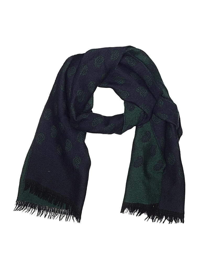 Pre-owned Unbranded Scarf In Blue