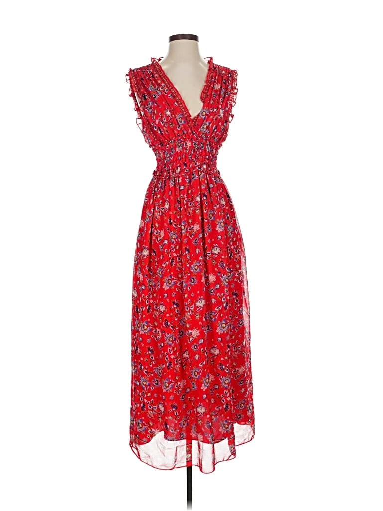 Pre-owned Max Studio Casual Dress In Red