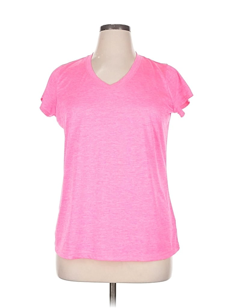 Pre-owned Xersion Active T-shirt In Pink