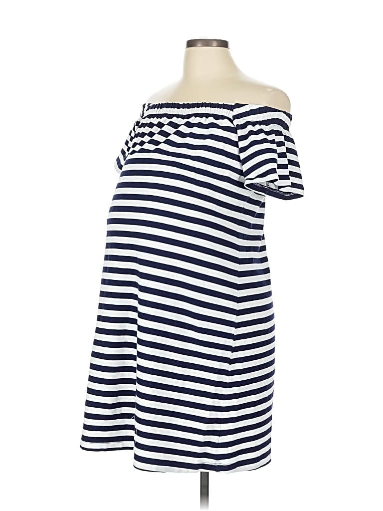 Pre-owned Motherhood Casual Dress In Blue