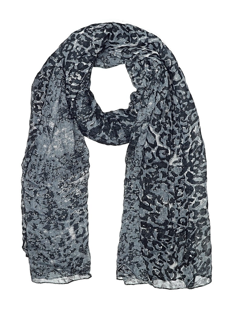 Pre-owned Unbranded Scarf In Blue