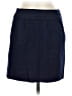 J.Crew Solid Blue Wool Skirt Size 6 - photo 1