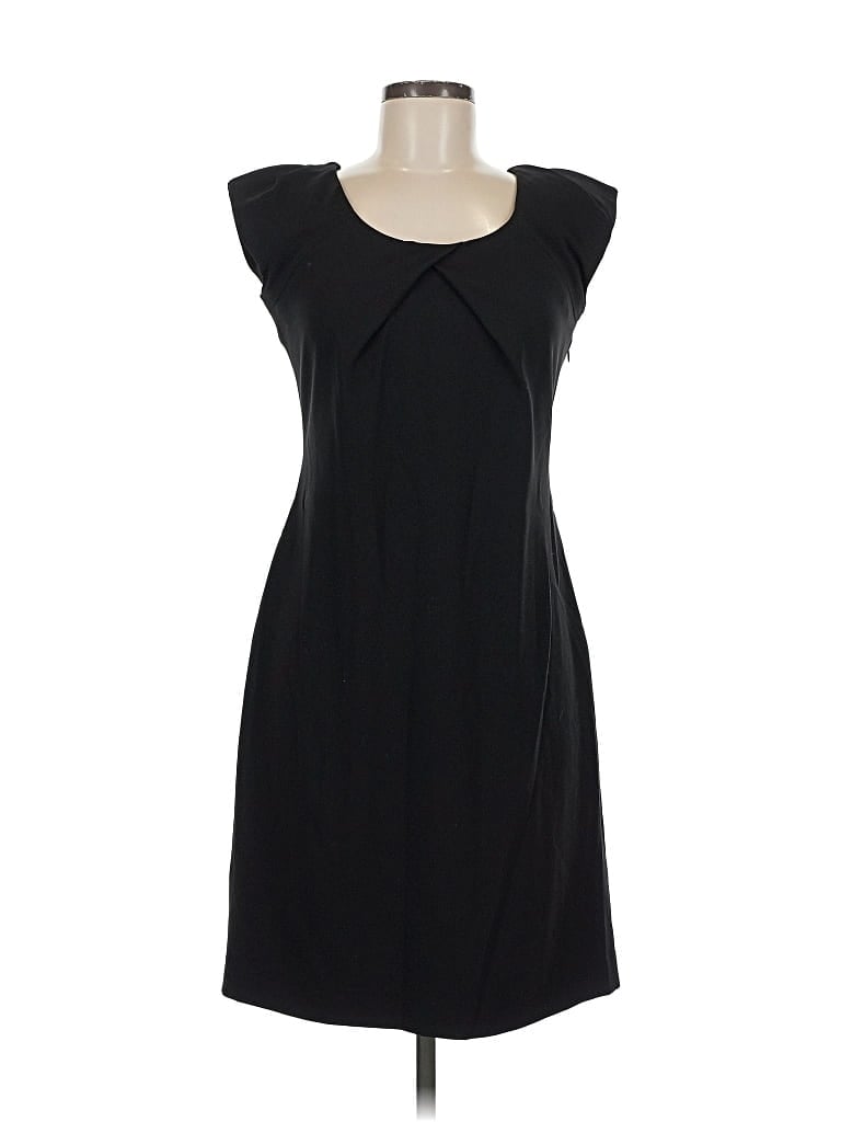 Pre-owned Talbots Casual Dress In Black
