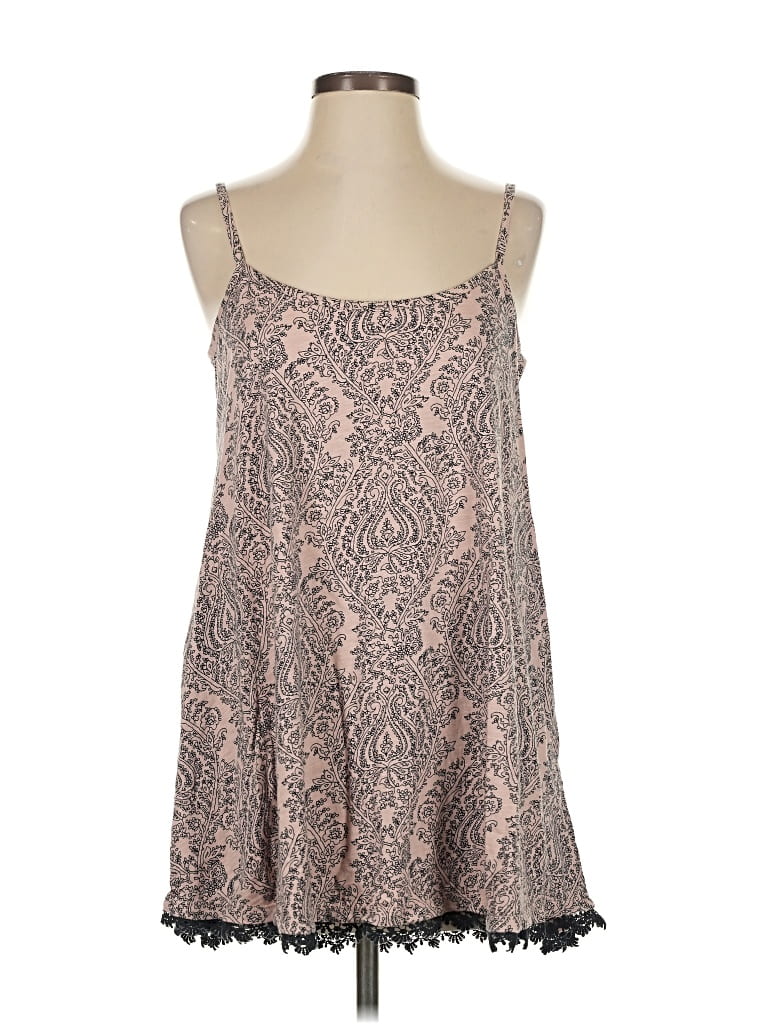 Pre-owned Logo By Lori Goldstein Casual Dress In Gray