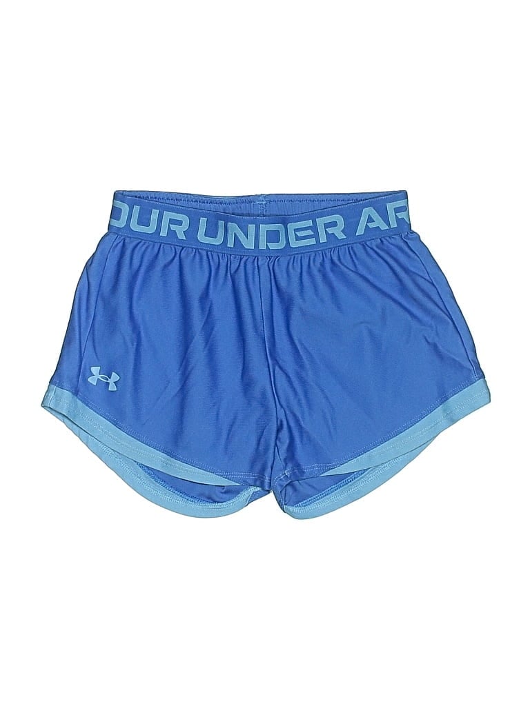 Pre-owned Under Armour Kids' Athletic Shorts In Blue