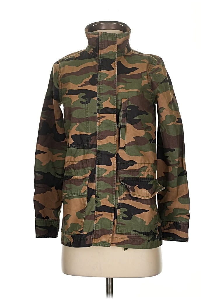 Pre-owned Madewell Jacket In Green