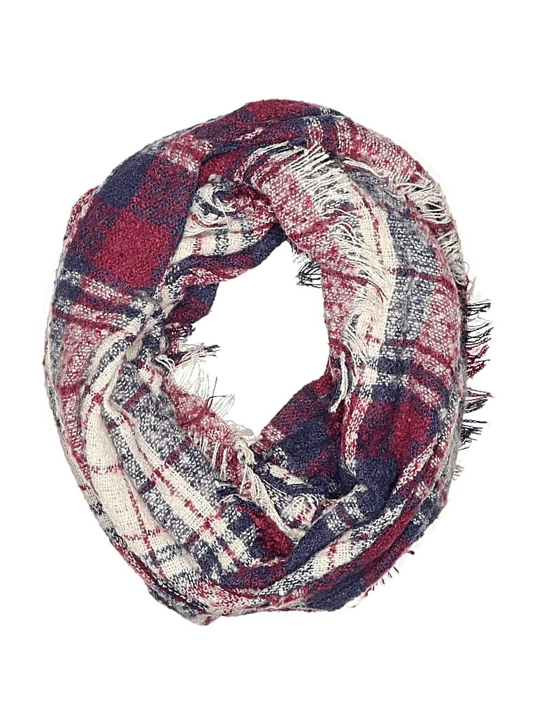 Pre-owned Unbranded Scarf In Burgundy
