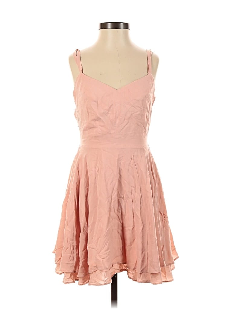 Pre-owned Kimchi Blue Cocktail Dress In Pink