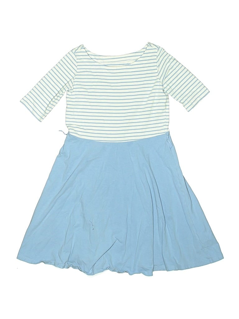 Pre-owned Hope & Henry Kids' Dress In Blue