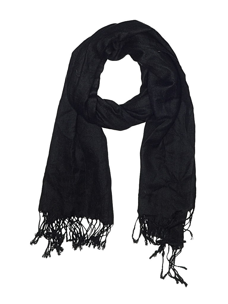 Pre-owned Unbranded Scarf In Black
