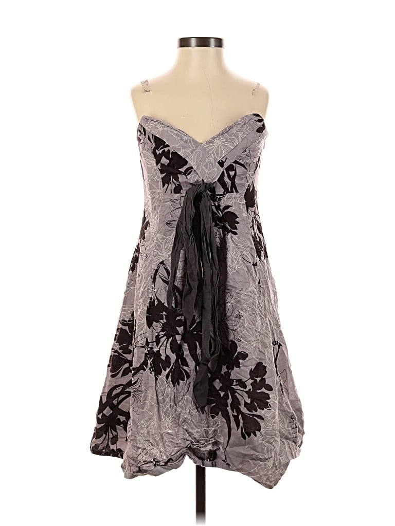 Pre-owned Moulinette Soeurs Cocktail Dress In Gray