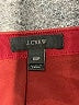 J.Crew 100% Polyester Solid Burgundy Formal Skirt Size 00 - photo 3