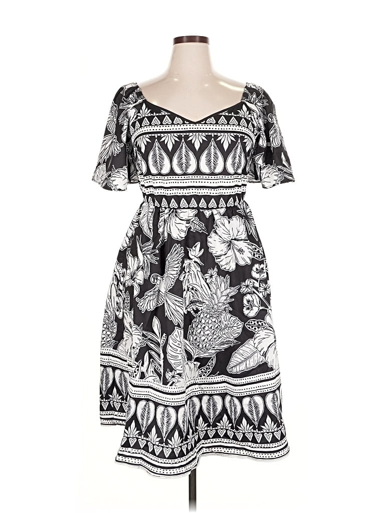 Pre-owned Bloomchic Casual Dress In Gray