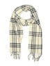 Unbranded Plaid Ivory Scarf One size - photo 1