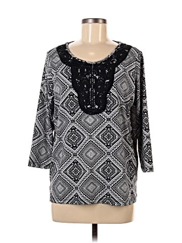 American Sweetheart 3/4 Sleeve Blouse (view 1)