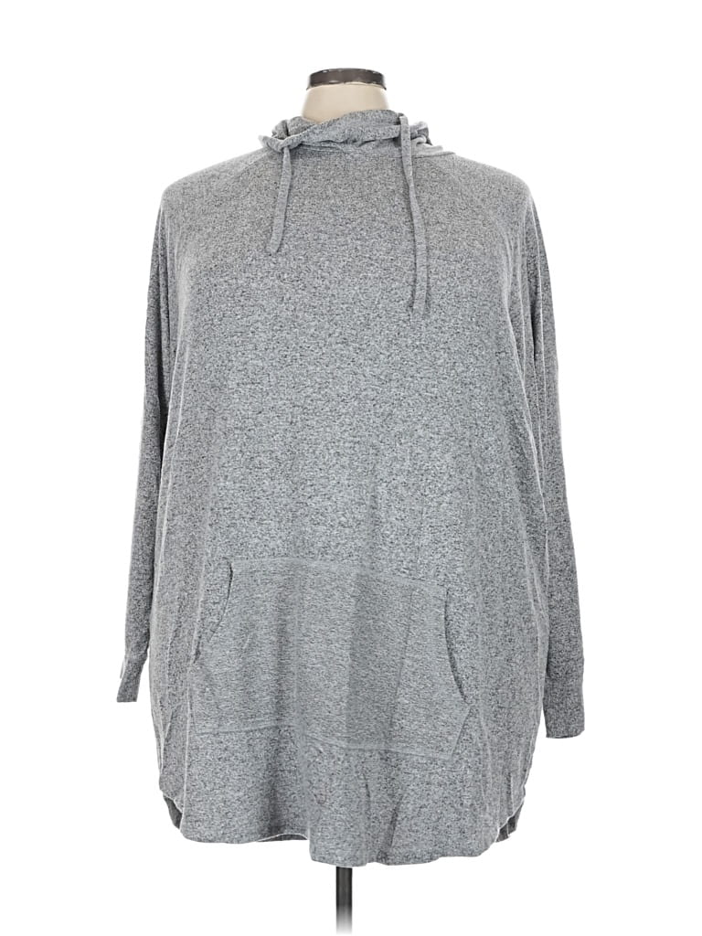 Pre-owned Torrid Pullover Hoodie In Gray