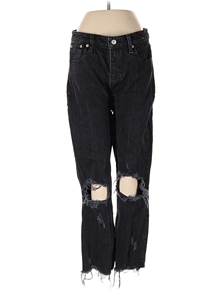 Pre-owned Abercrombie & Fitch Jeans In Black