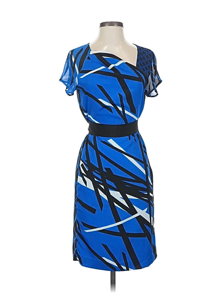 Pre-owned New York And Company Cocktail Dress In Blue