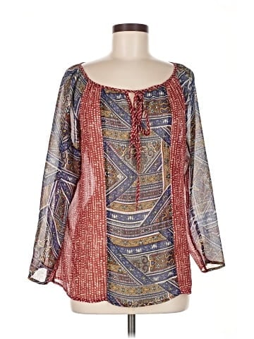 Monroe and Main Long Sleeve Blouse (view 1)