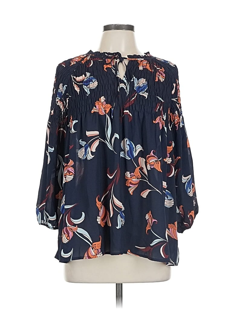 Pre-owned A.n.a. A New Approach Casual Dress In Blue