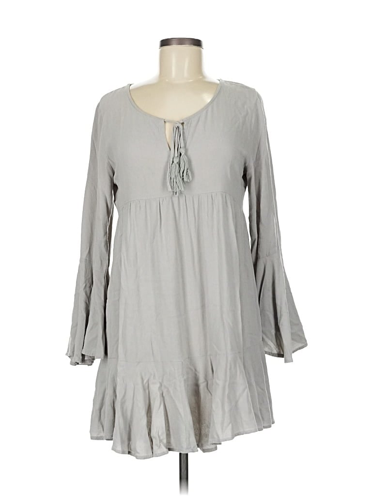 Pre-owned Umgee Casual Dress In Gray