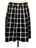 MICHAEL Michael Kors Checkered-gingham Black Casual Skirt Size 8 - photo 1