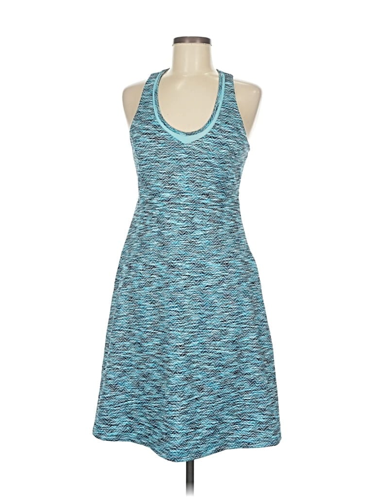 Pre-owned Mpg Casual Dress In Blue