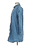Chic Connection Blue Long Sleeve Button-Down Shirt Size M - photo 5