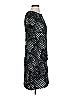 Donna Ricco 100% Polyester Argyle Black Cocktail Dress Size 4 - photo 4
