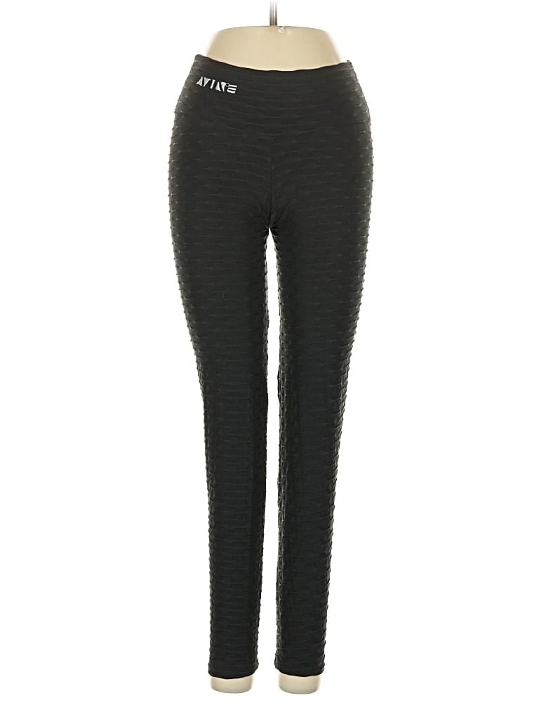 Pre-owned Assorted Brands Active Pants In Black