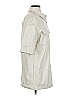 7 For All Mankind 100% Polyurethane Ivory Trenchcoat Size S - photo 4