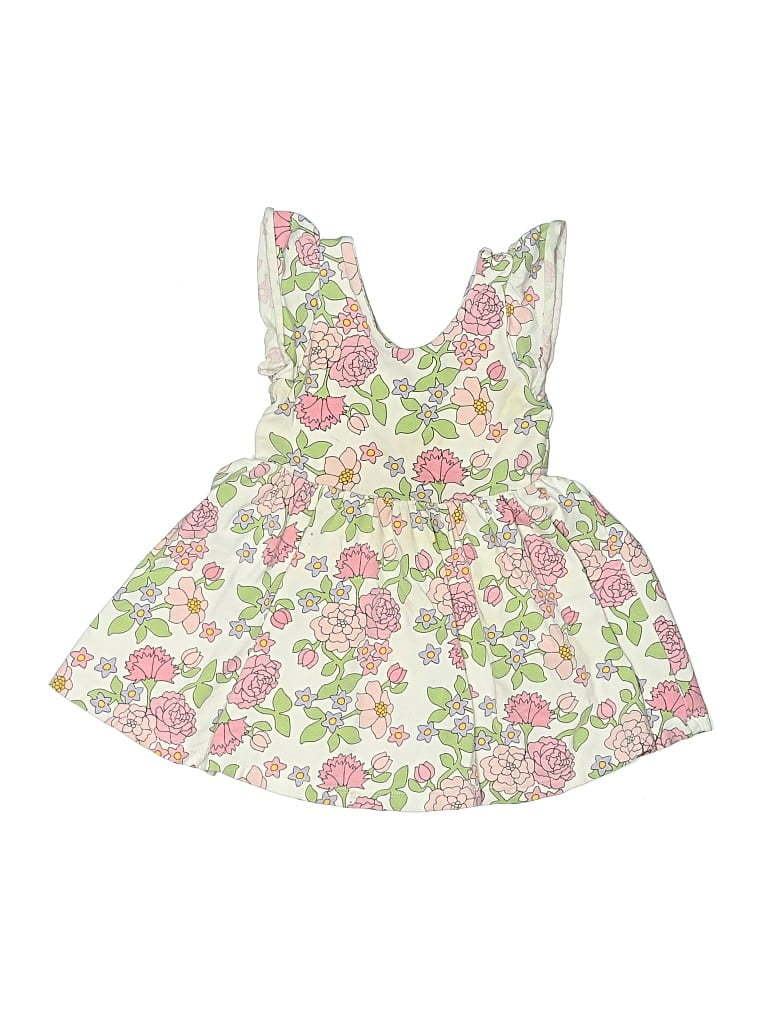 Pre-owned Monica + Andy Kids' Dress In White