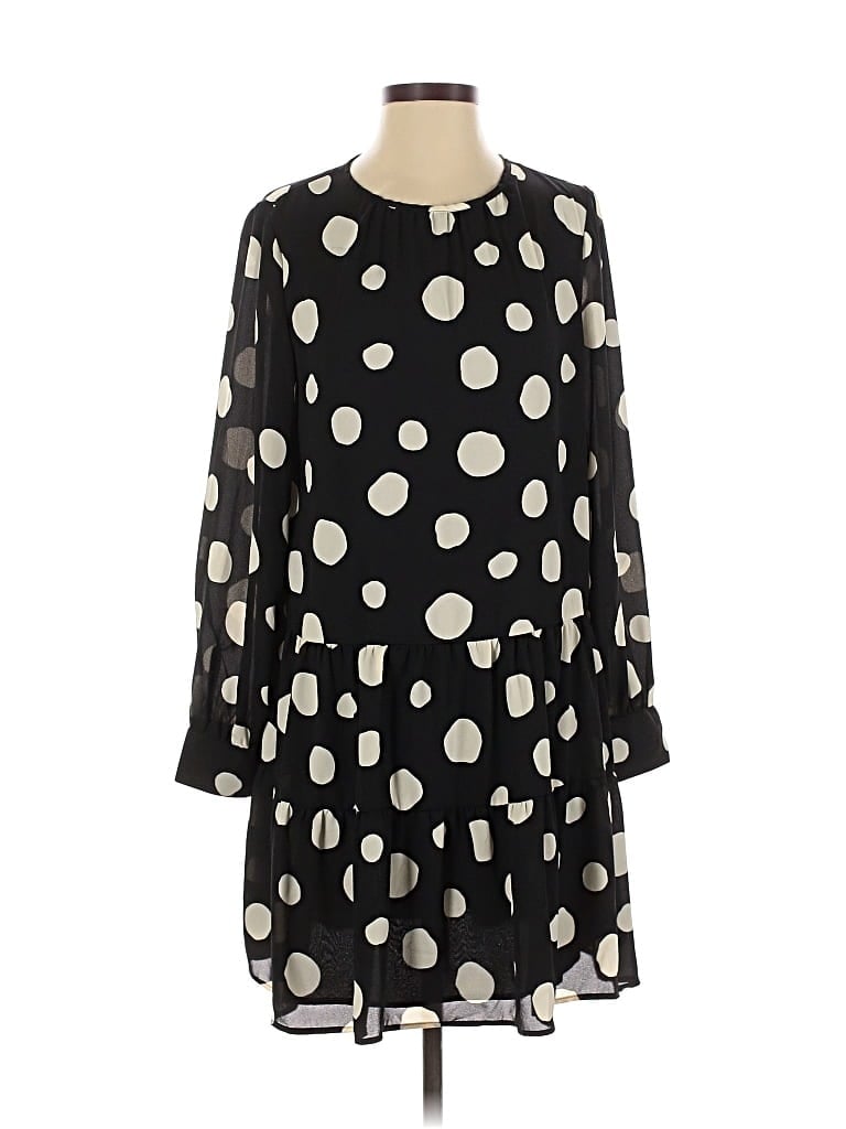 Who What Wear Casual Dress In Black