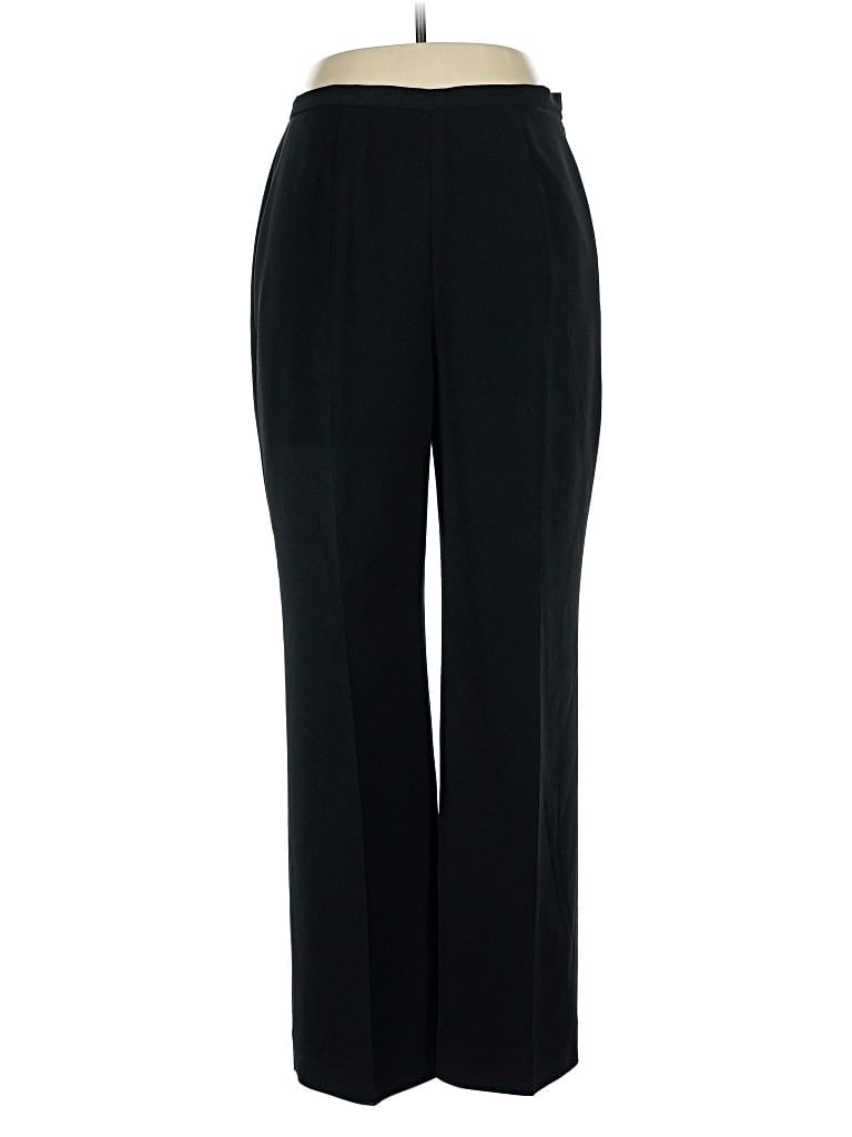 Pre-owned Le Suit Dress Pants In Black