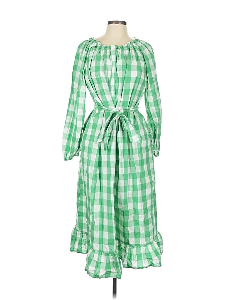 Pre-owned Who What Wear Casual Dress In Green