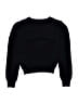 Milly Minis Solid Black Pullover Sweater Size 8 - photo 2